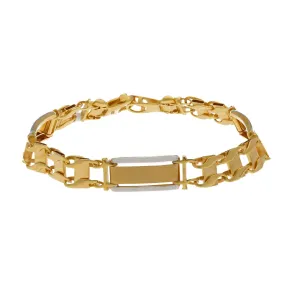 22K Multi Gold Stylish Men Bracelet