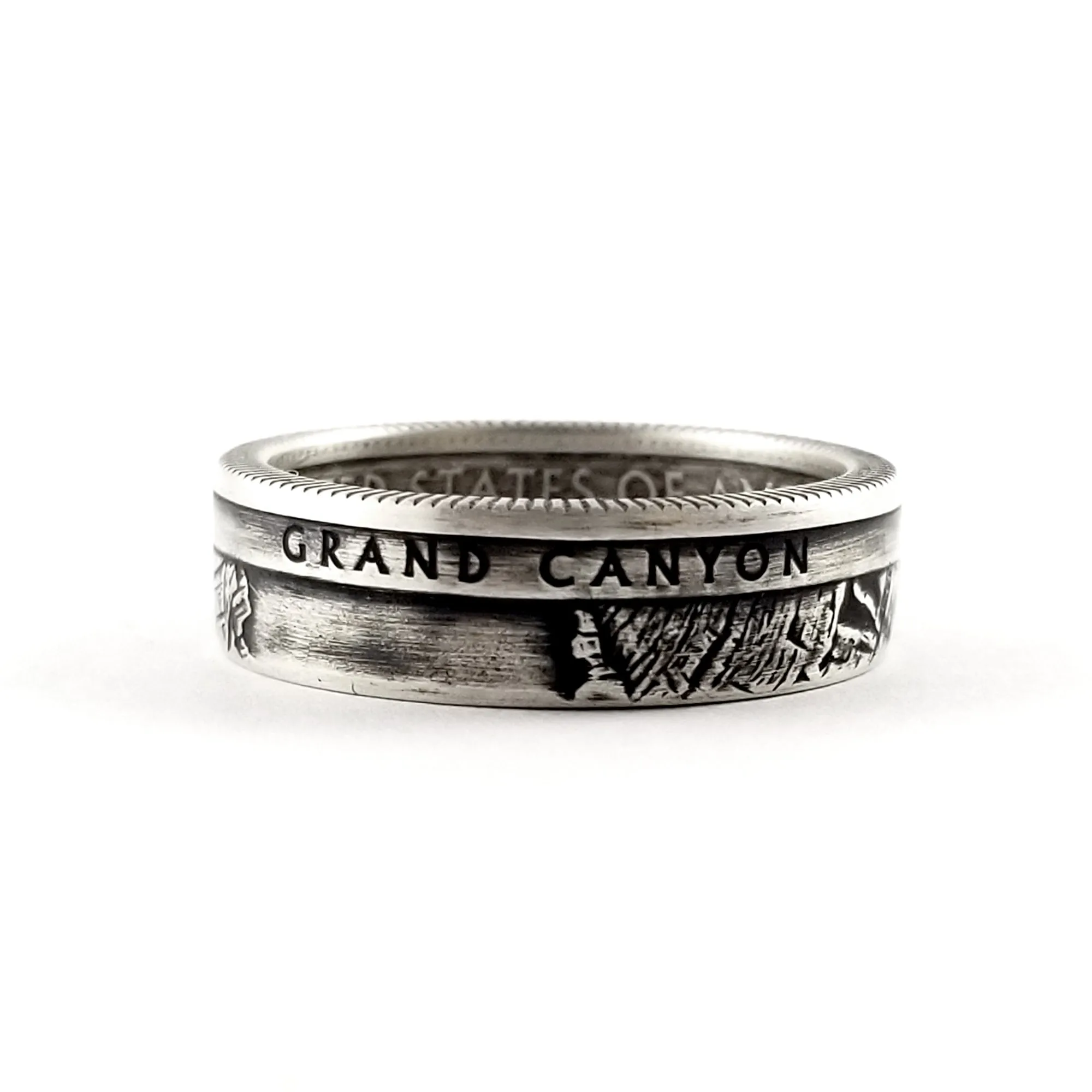 90% Silver Grand Canyon National Park Quarter Ring