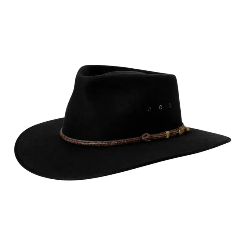 Akubra - Cattleman Hat - Black