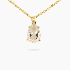 Amare Wear Celebration Collection - April Birthstone Necklace White Topaz