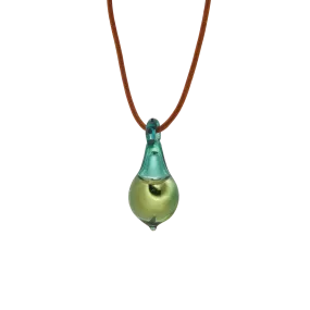 Angel Pendant - ocean green