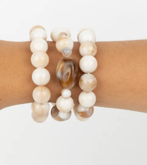 Annie Bracelet S/3 - Natural