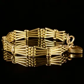 Antique Edwardian Bracelet Diamond 18Ct Gold Dated 1904