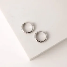 Bea 15mm Hoop Earrings Silver