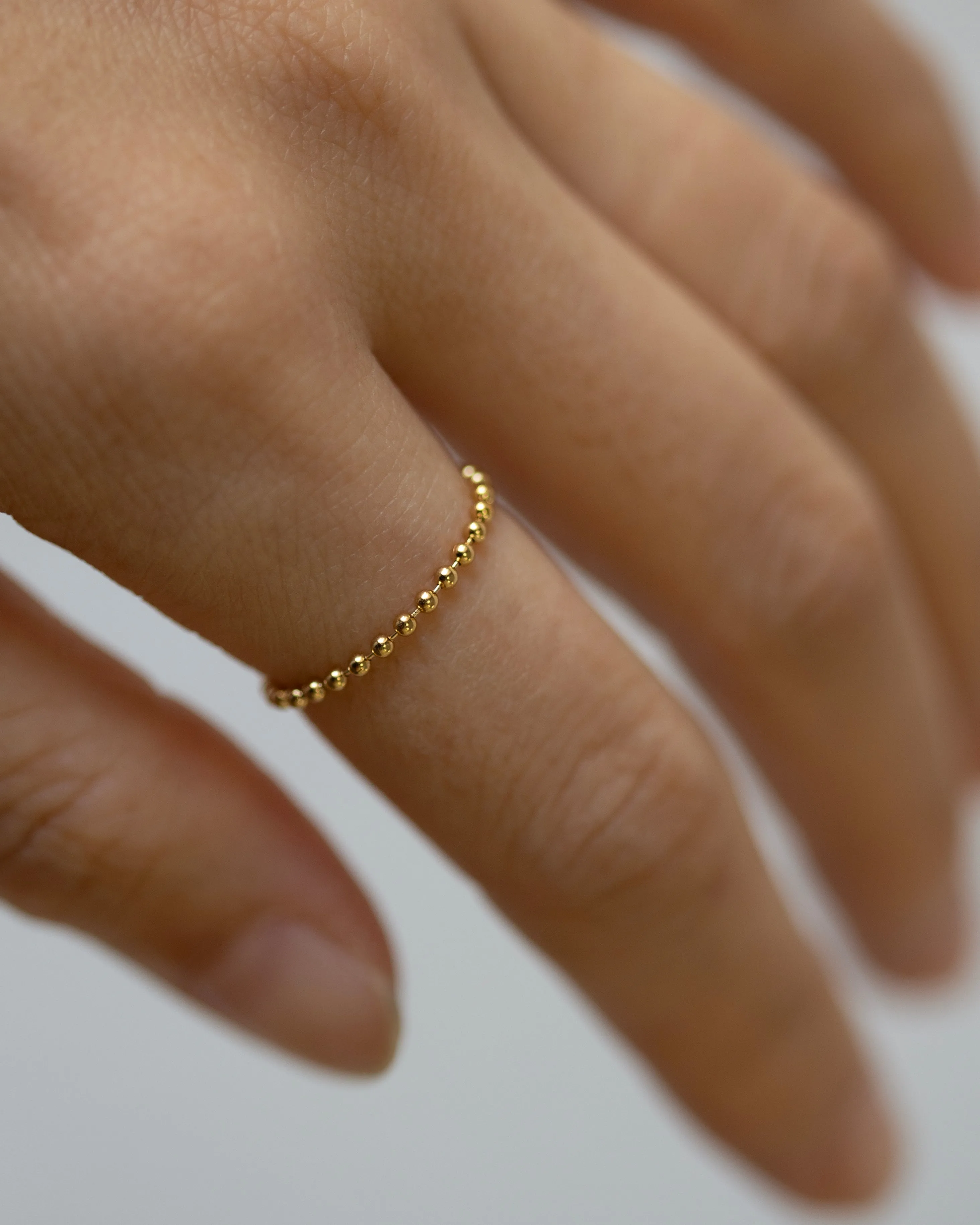 Bead Chain Ring