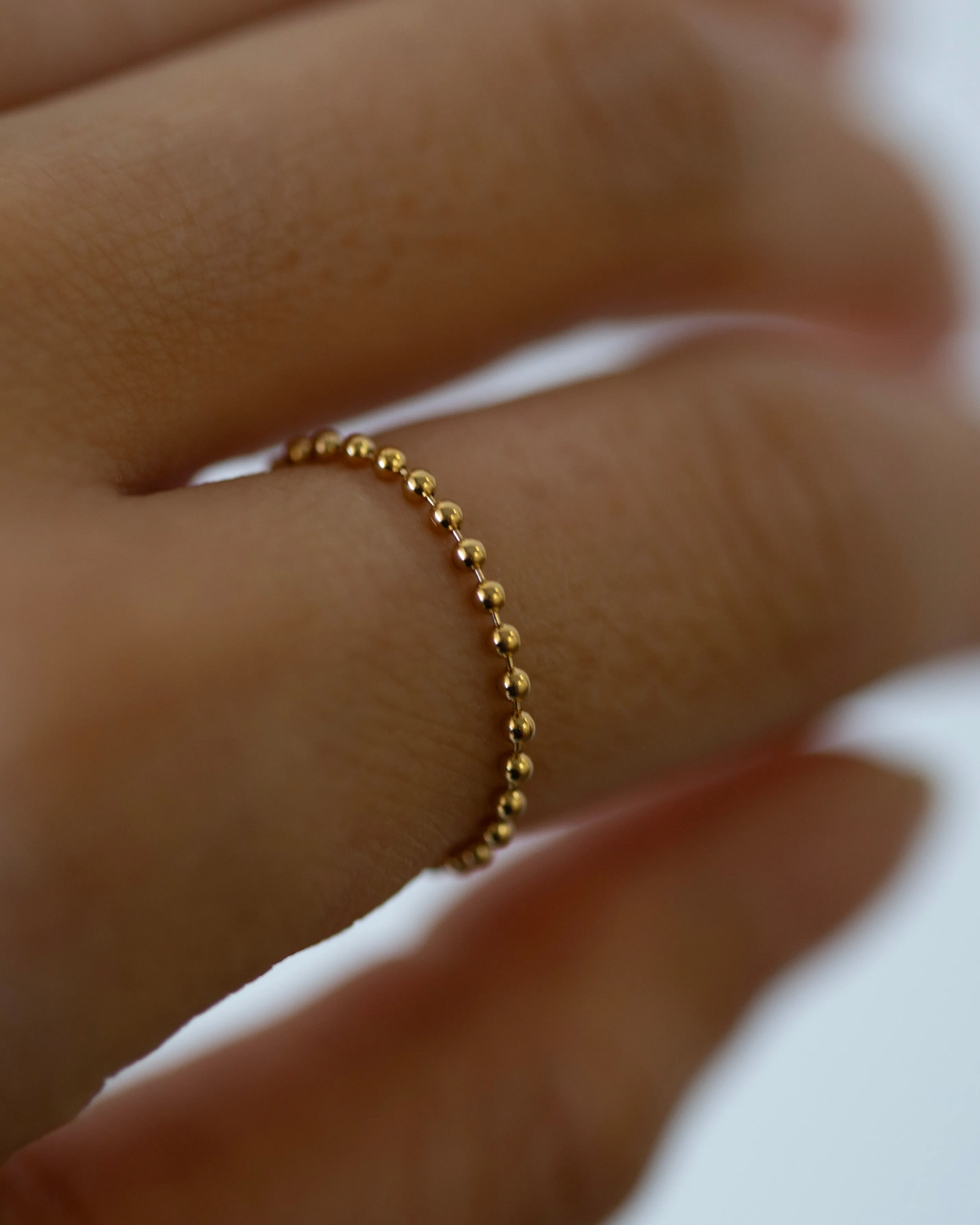 Bead Chain Ring