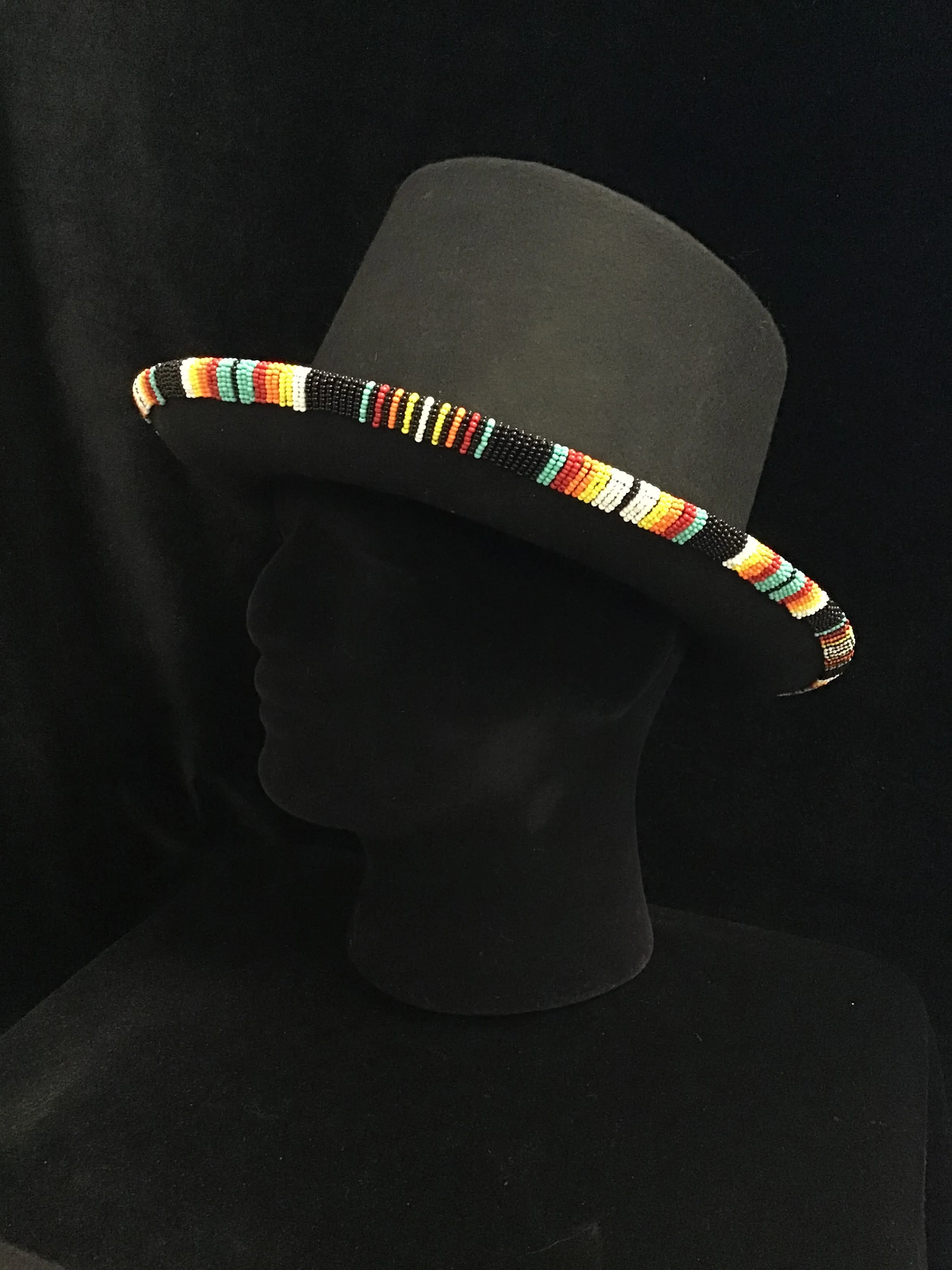 Beaded Topper Hat