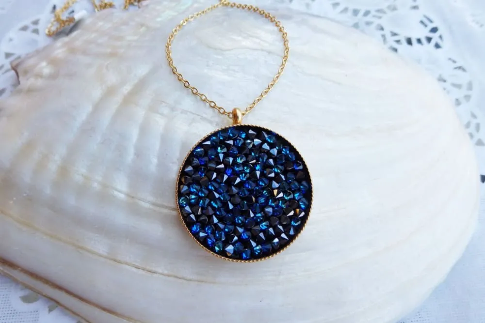 Blue Rebeka Necklace