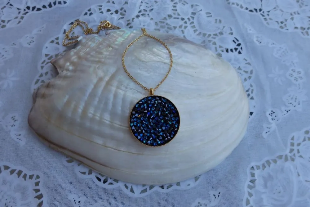 Blue Rebeka Necklace