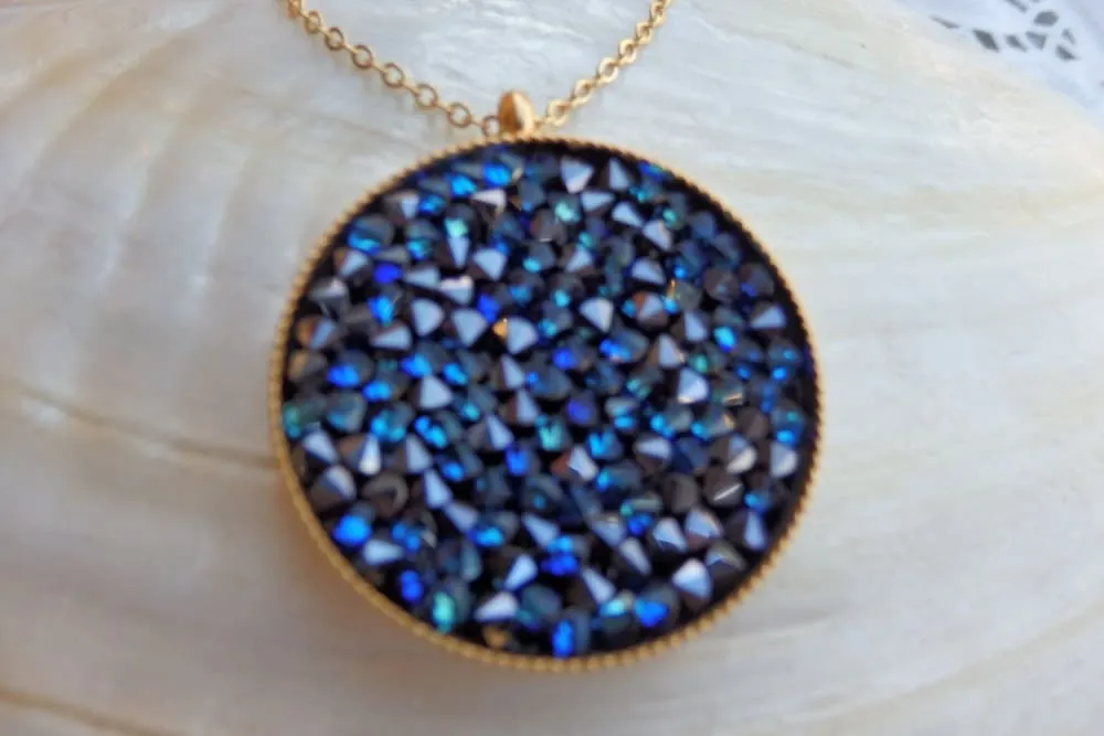 Blue Rebeka Necklace