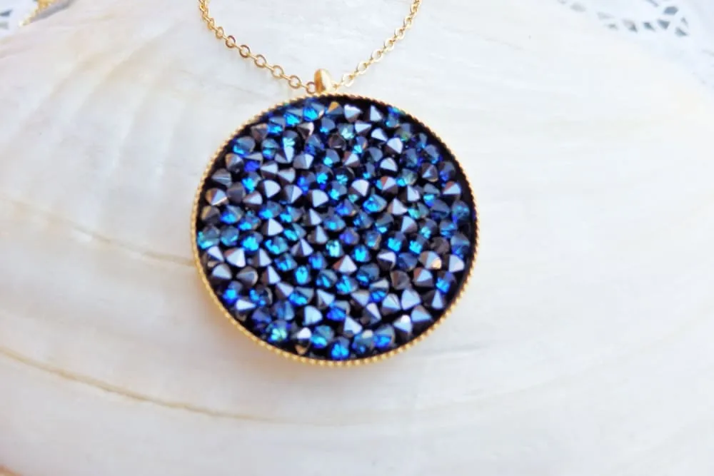 Blue Rebeka Necklace