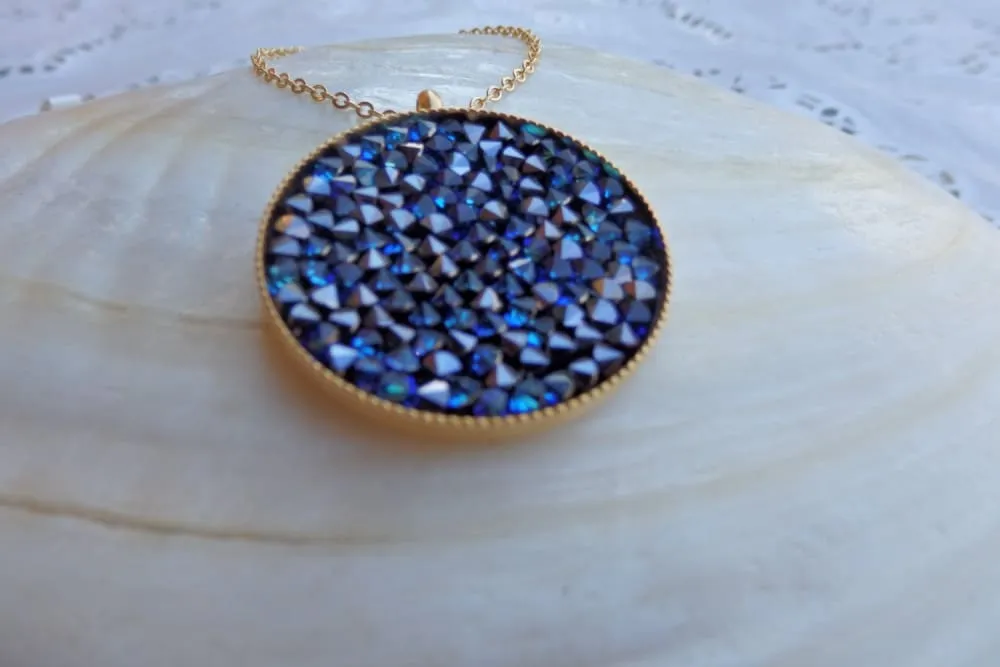 Blue Rebeka Necklace