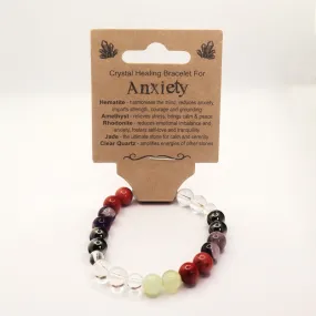 Bracelet Crystal Healing Anxiety