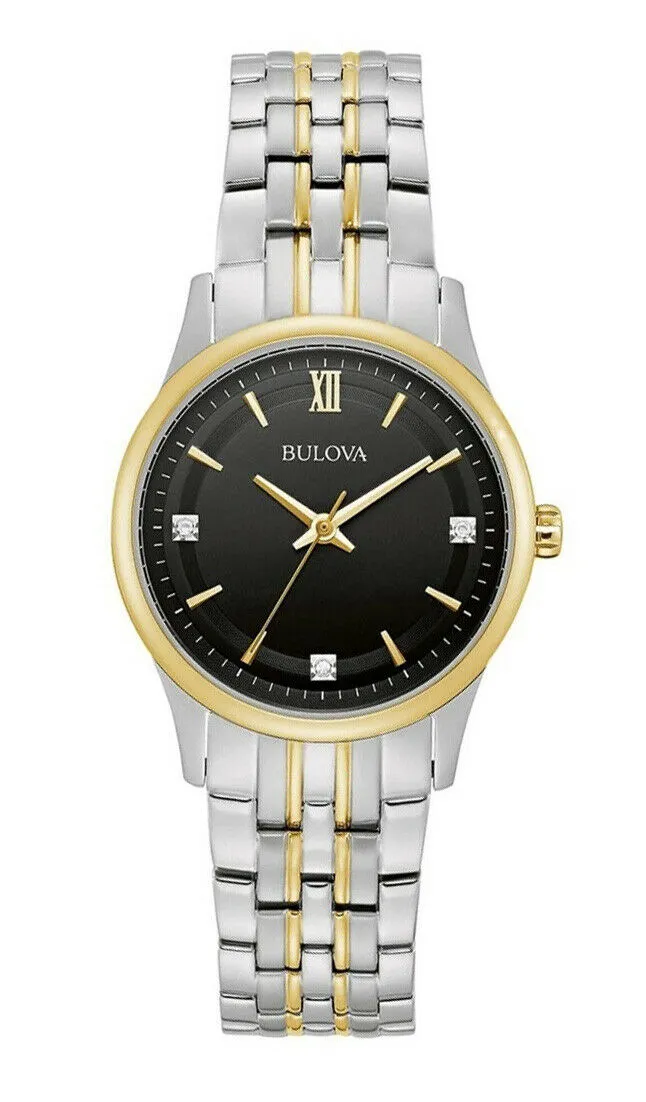 Bulova Women's 98P196 Jubilee 32mm Quartz Watch