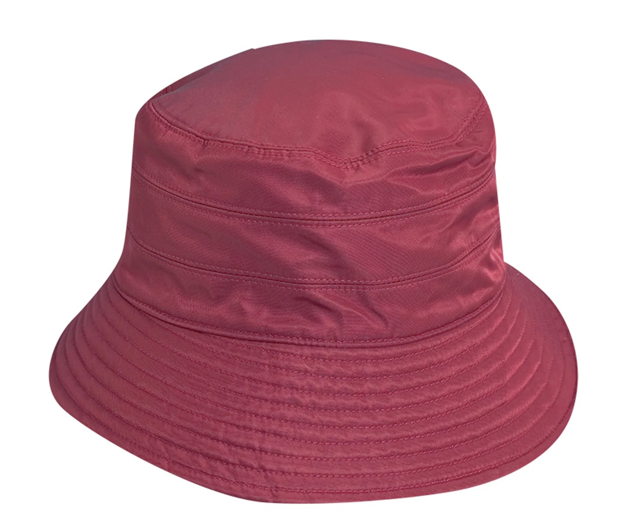 C- Scala Women's "MAGGIA" Nylon Rain Hat with Dimensional 3' Brim, #LW281