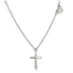 CA299 Cross And Heart Necklace