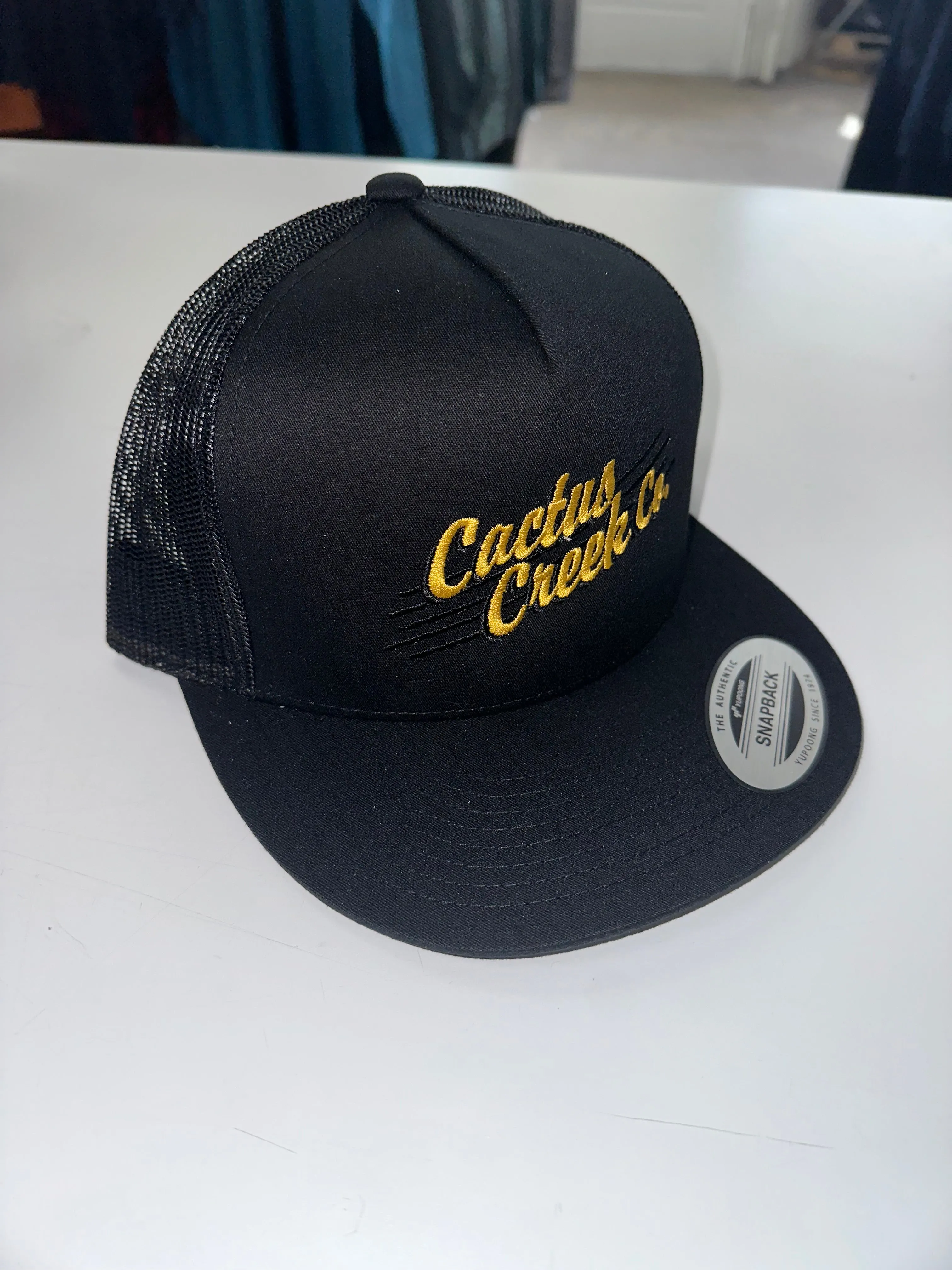 Cactus Creek 5 Panel Hat - Yellow