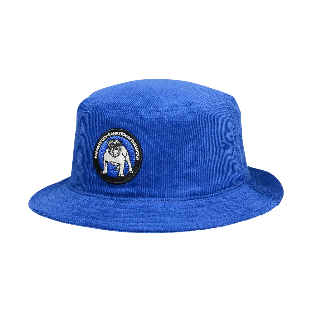 CANTERBURY-BANKSTOWN BULLDOGS NRL CORDUROY BUCKET HAT