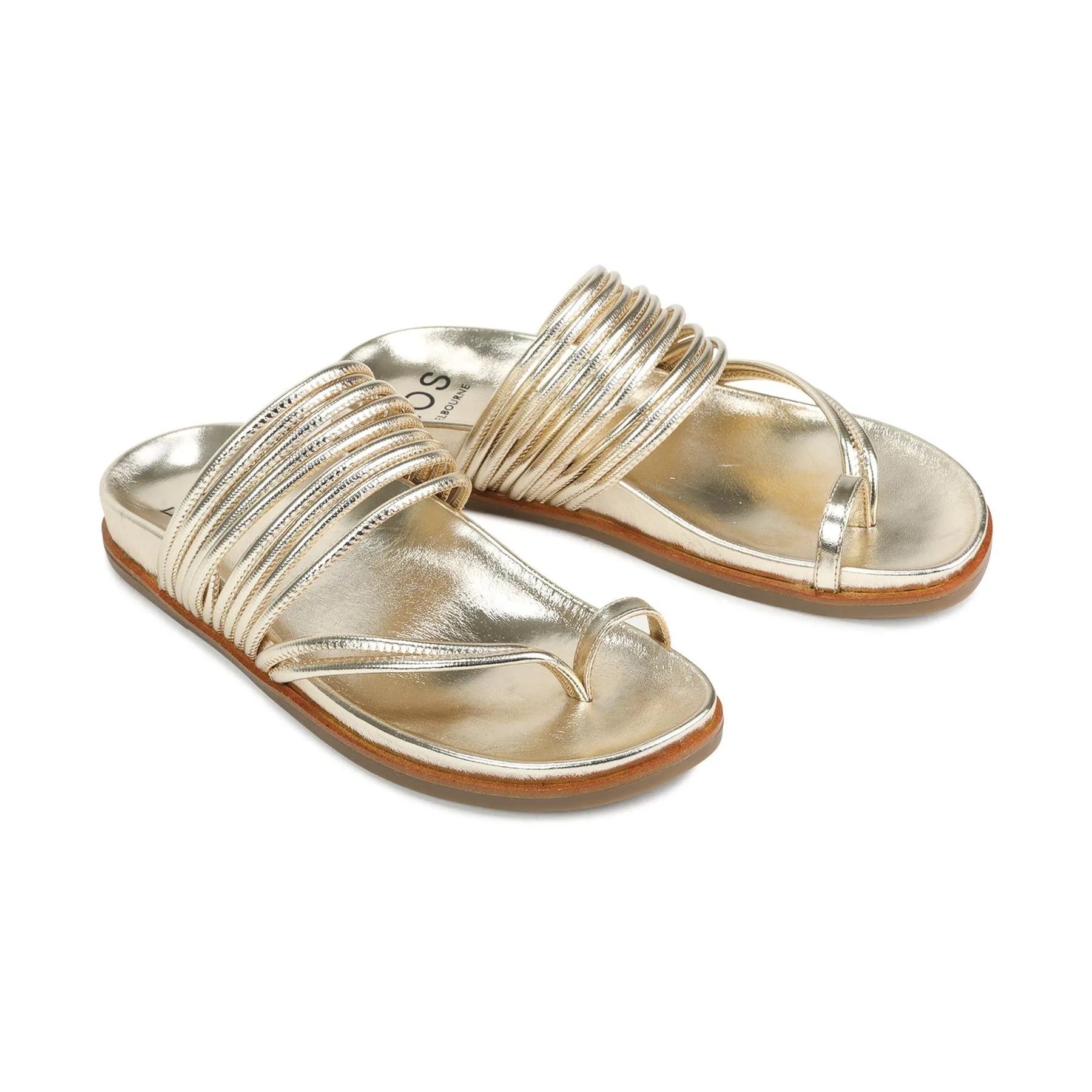 CARMELLA LEATHER SANDALS