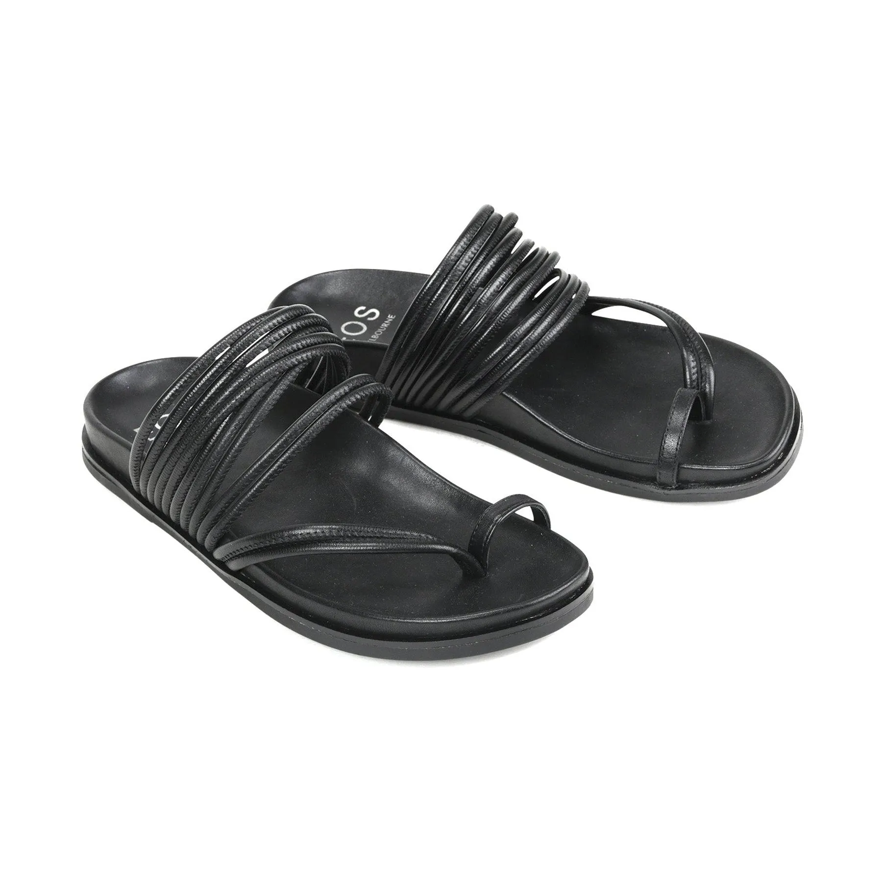 CARMELLA LEATHER SANDALS