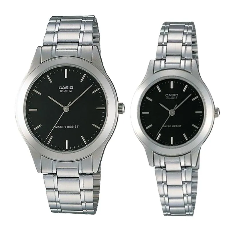 Casio Couple Stainless Steel Watch LTP1128A-1A MTP1128A-1A