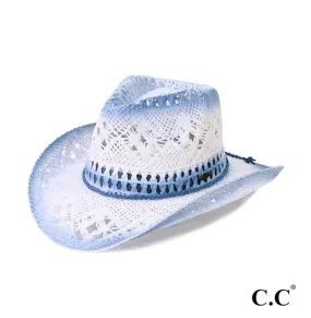 CC Crochet Ombre Cowboy Hats