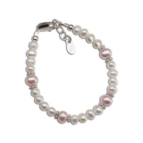 Cherished Moments Addie Sterling Silver Pearl Bracelet