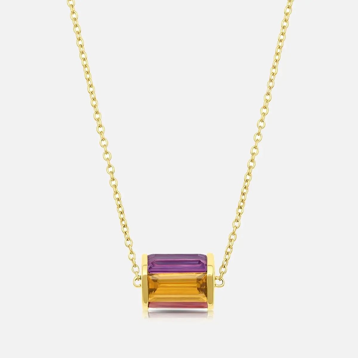 Chroma Illusion Pendant Necklace