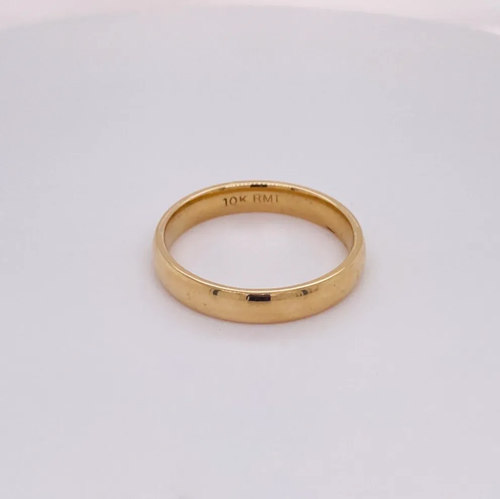 Classic Domed Wedding Band