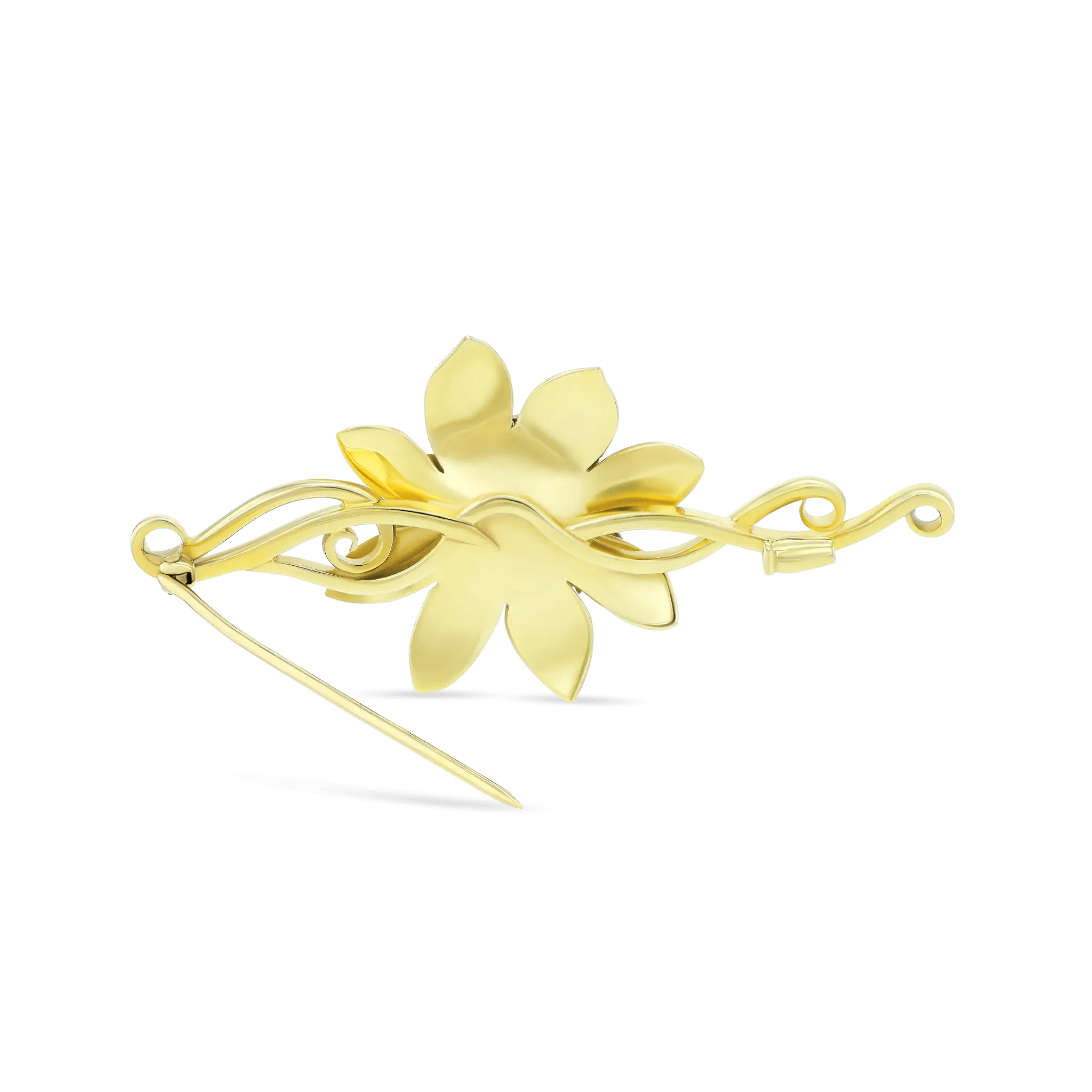 Clematis Empress Brooch