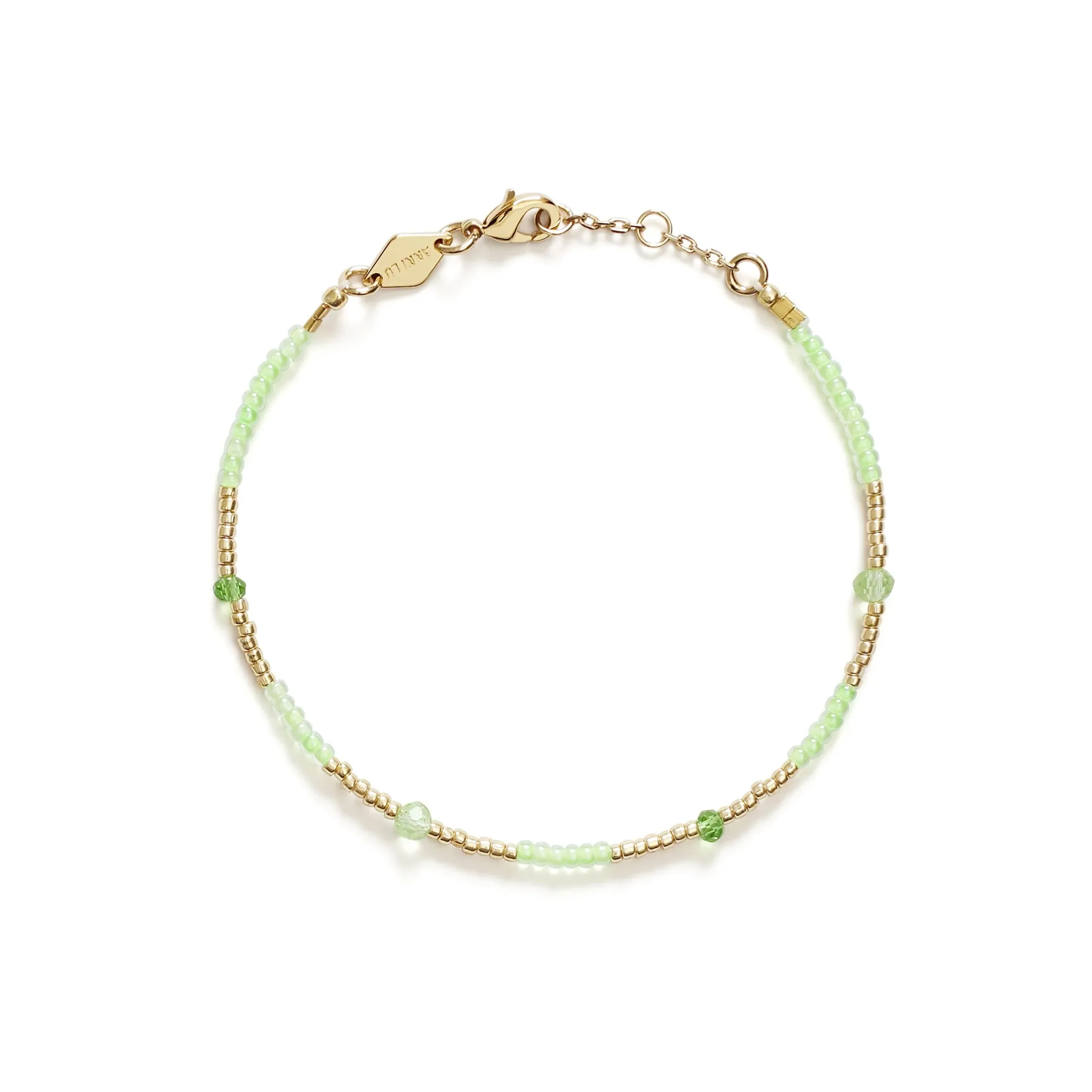 Clemence Bracelet, Neon Green