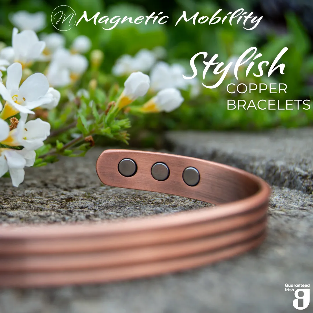 Copper Bracelet: Heath | Magnetic Mobility