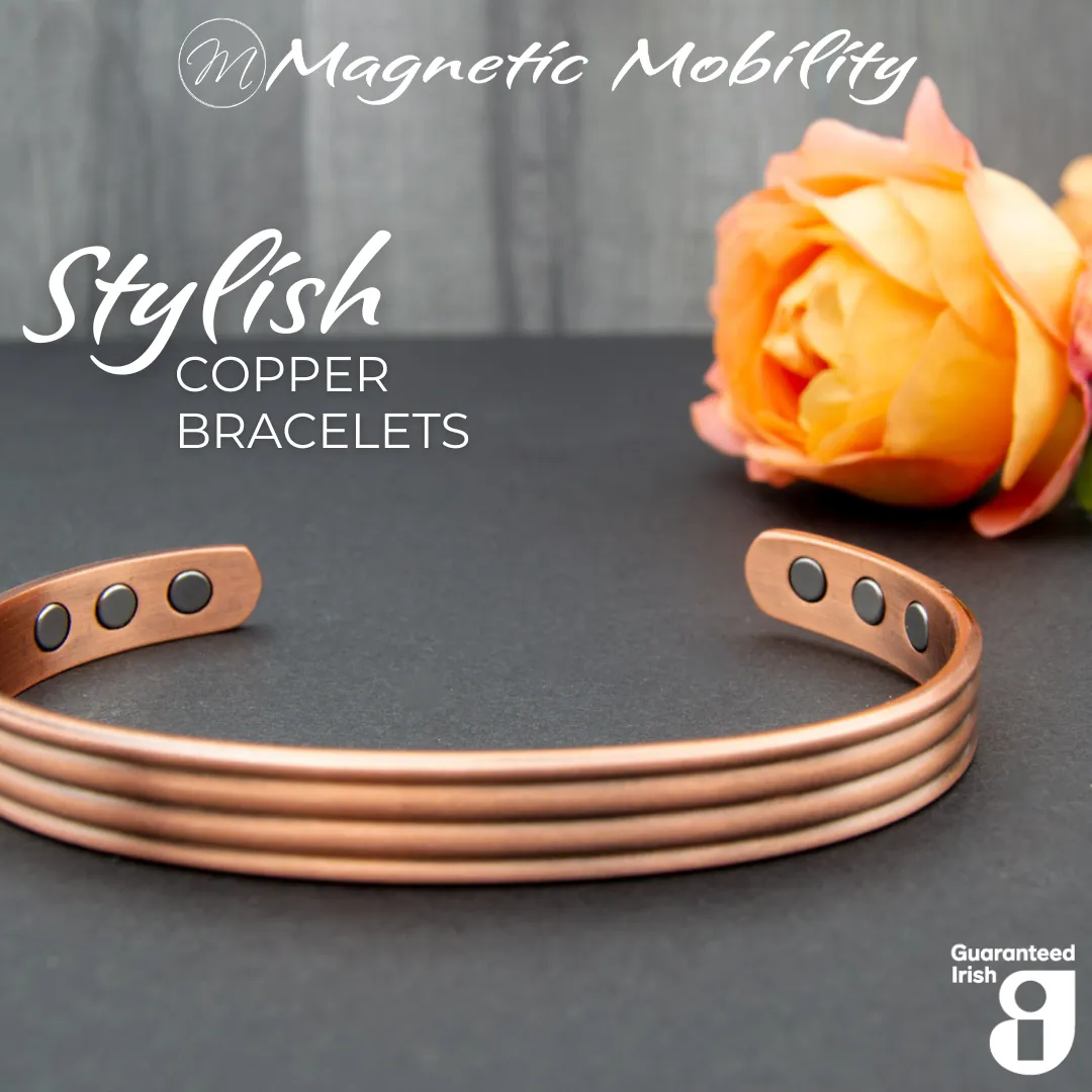 Copper Bracelet: Heath | Magnetic Mobility