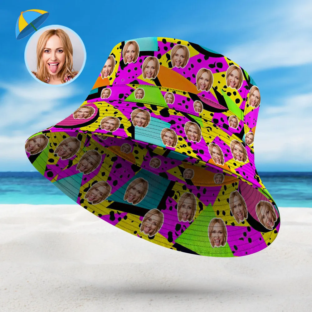 Custom Double-Side-Wear Reversible Bucket Hat Fashion Outdoors Fisherman Hat