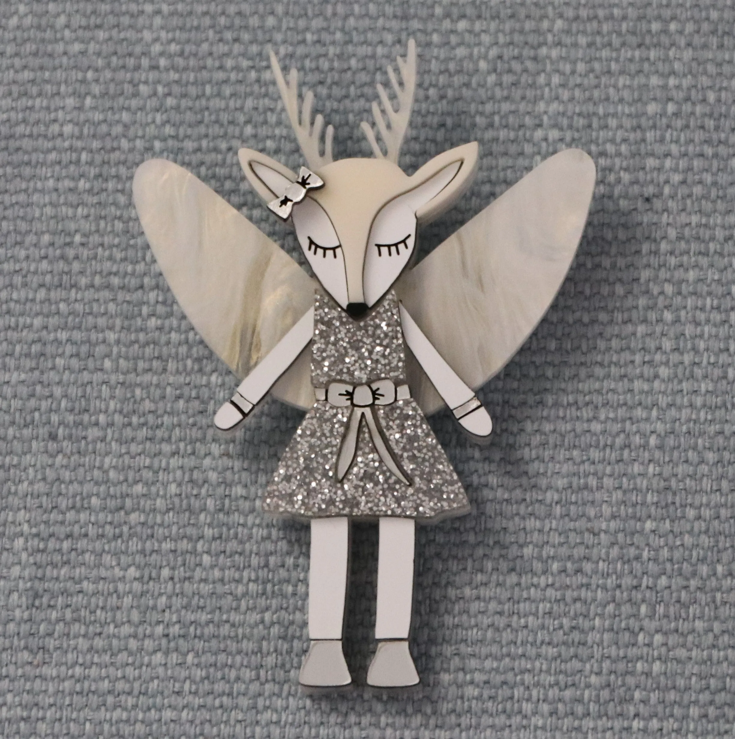 Deer Angel - Brooch