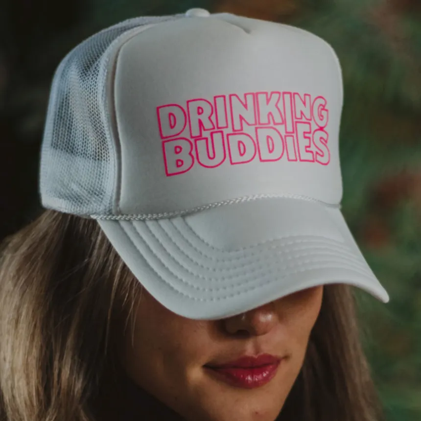 Drinking Buddies Decal Foam Trucker Hat