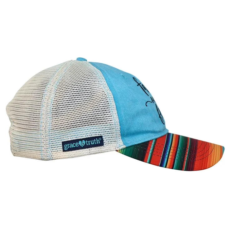 Faith over Fear Stripes Hat