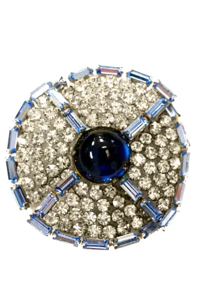 Fantastic 1950s Hattie Carnegie Pinwheel Brooch