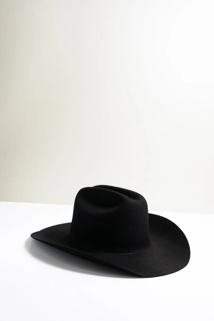 Flea Style Rider Black Western Hat