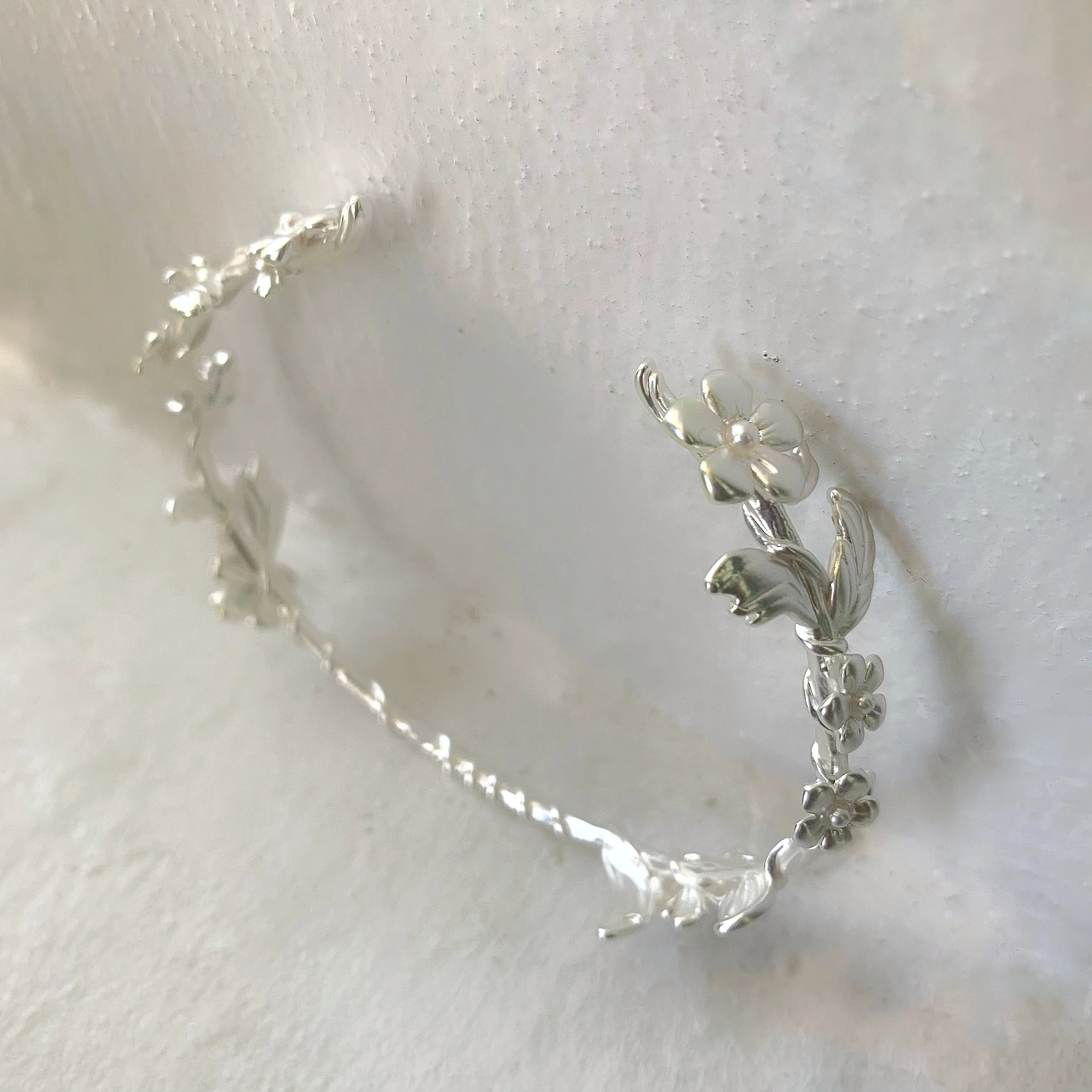 Forget-Me-Not Floral Bracelet