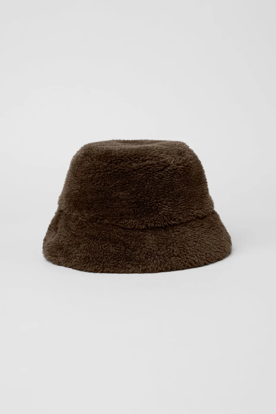 Foxy Sherpa Bucket Hat - Espresso