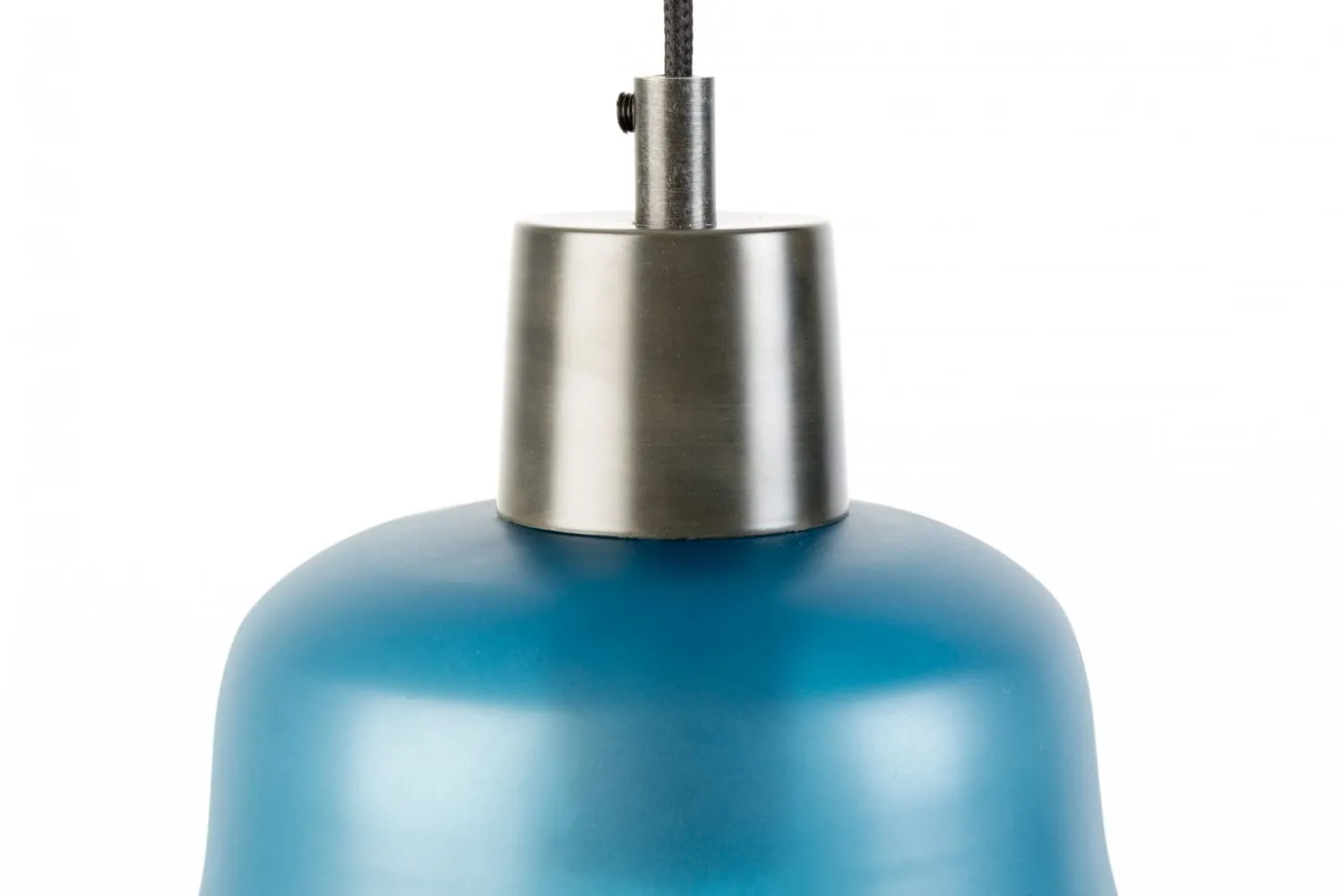 Frosted Blue Glass Pendant Lamp | DF Rose