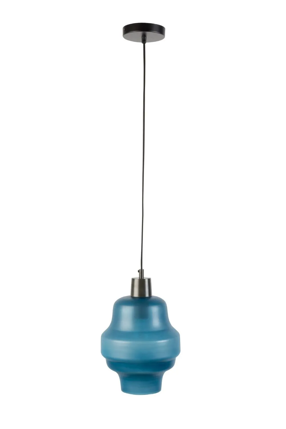 Frosted Blue Glass Pendant Lamp | DF Rose