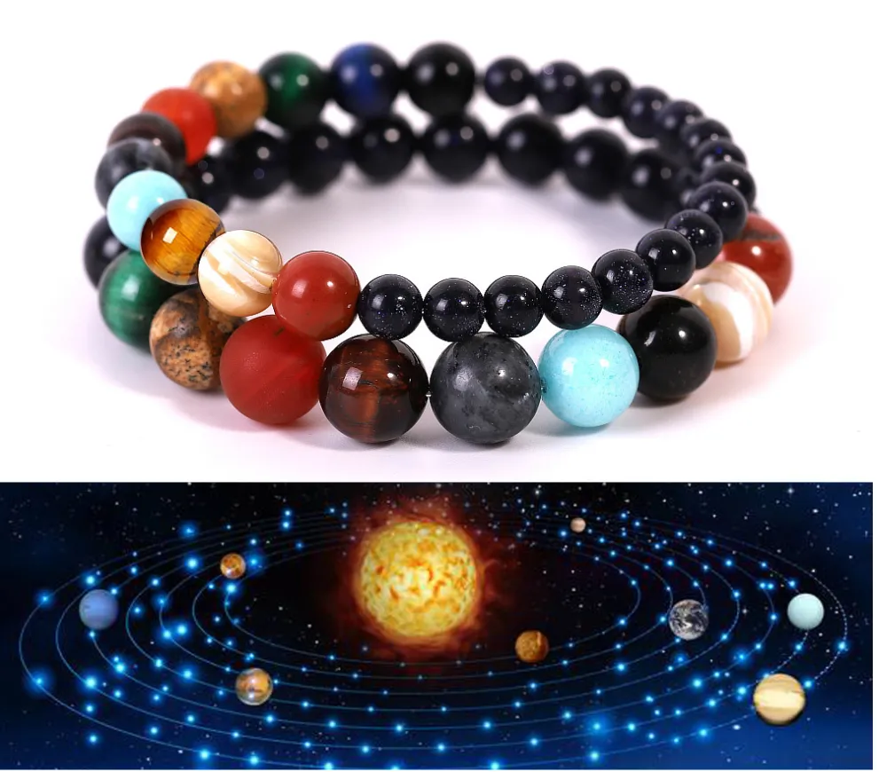 Galaxy Guardian Star Eight Planetary Bracelets