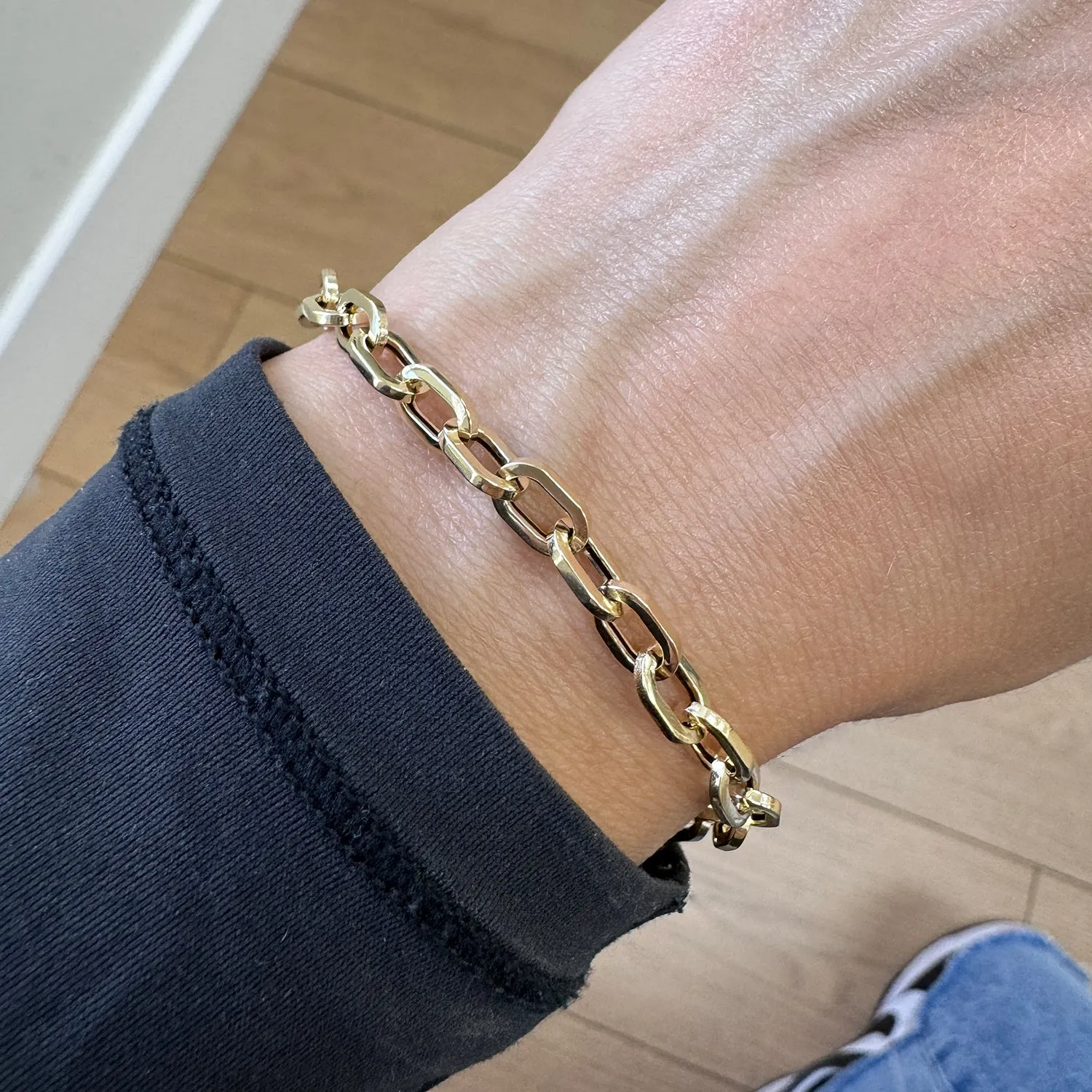 Geo Link Chain Bracelet