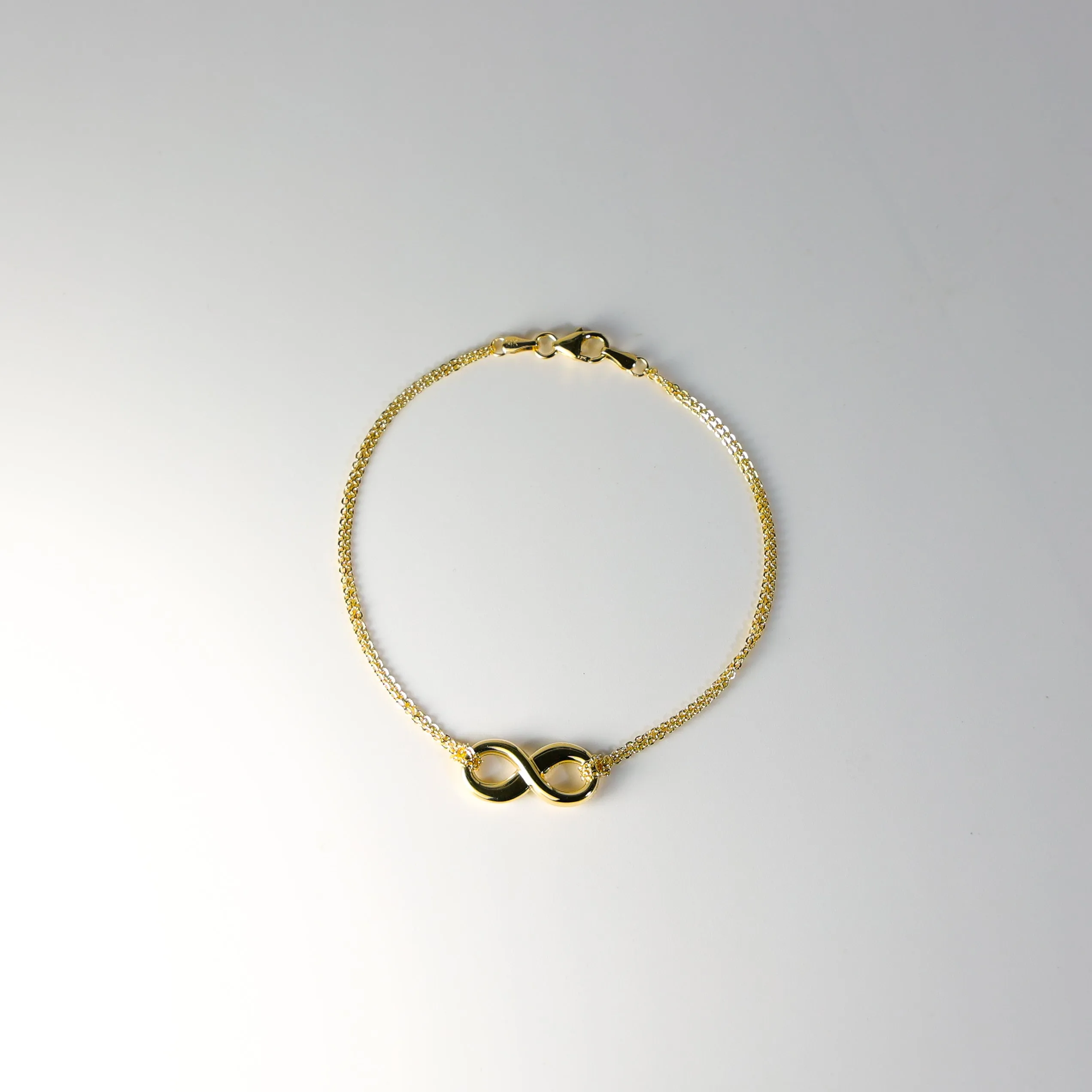 Gold Infinity Charm Bracelet Model-AB0538