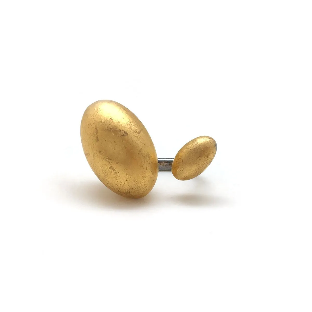 Gold Leaf Pod Ring