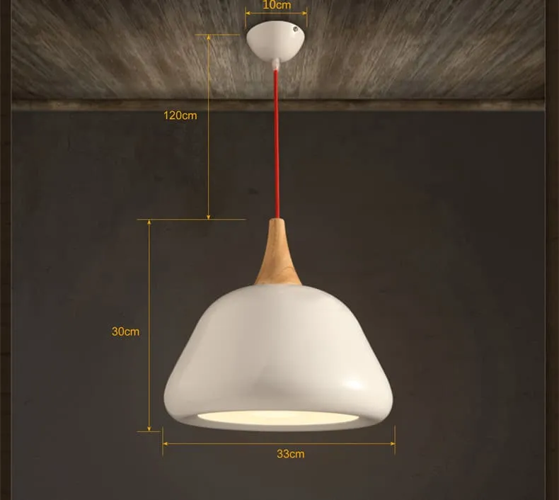 GUSTAV Stylish Hanging Mushroom Lamp