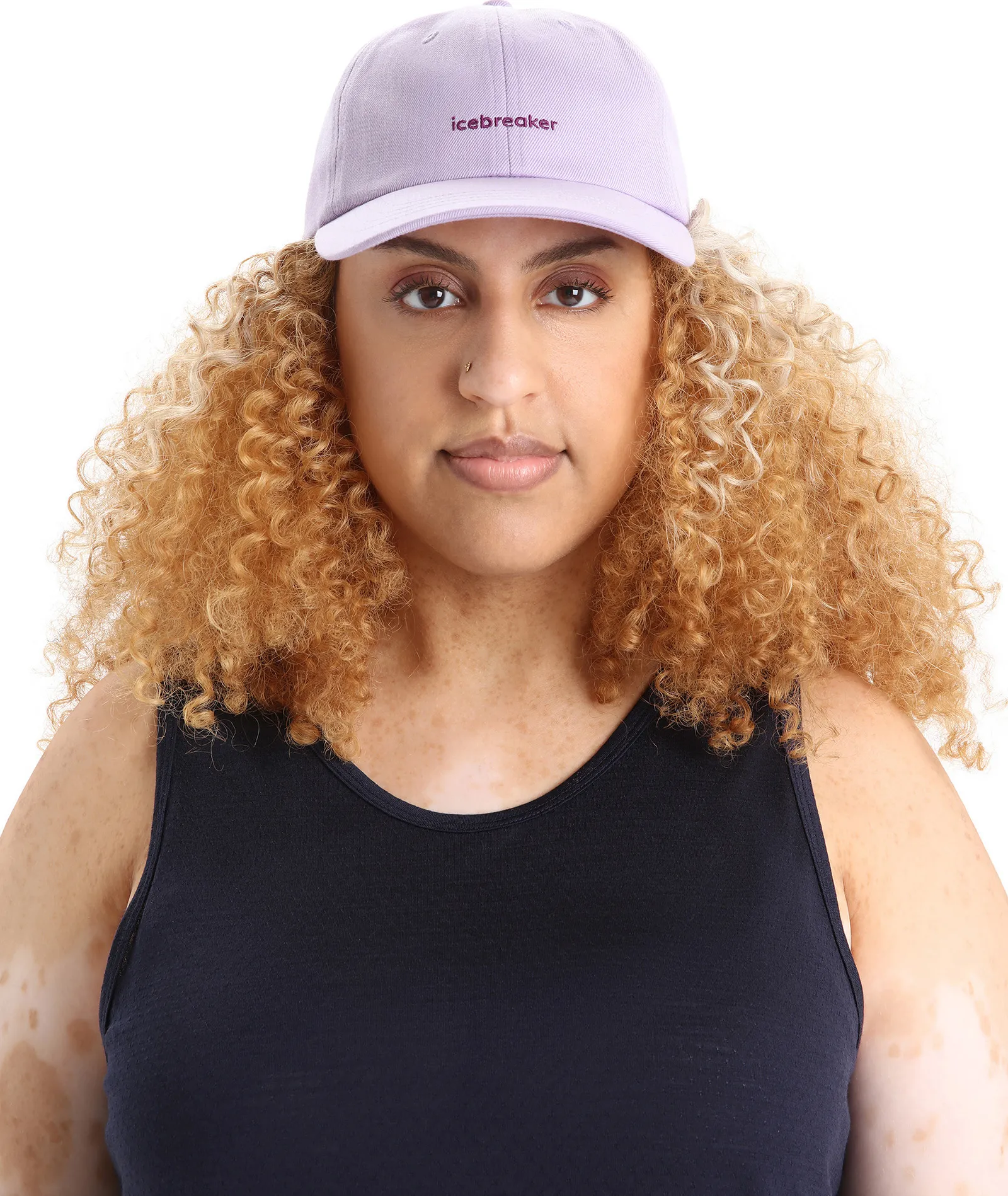 Icebreaker Unisex 6 Panel Hat Purple Gaze/Go Berry | Buy Icebreaker Unisex 6 Panel Hat Purple Gaze/Go Berry here | Outnorth