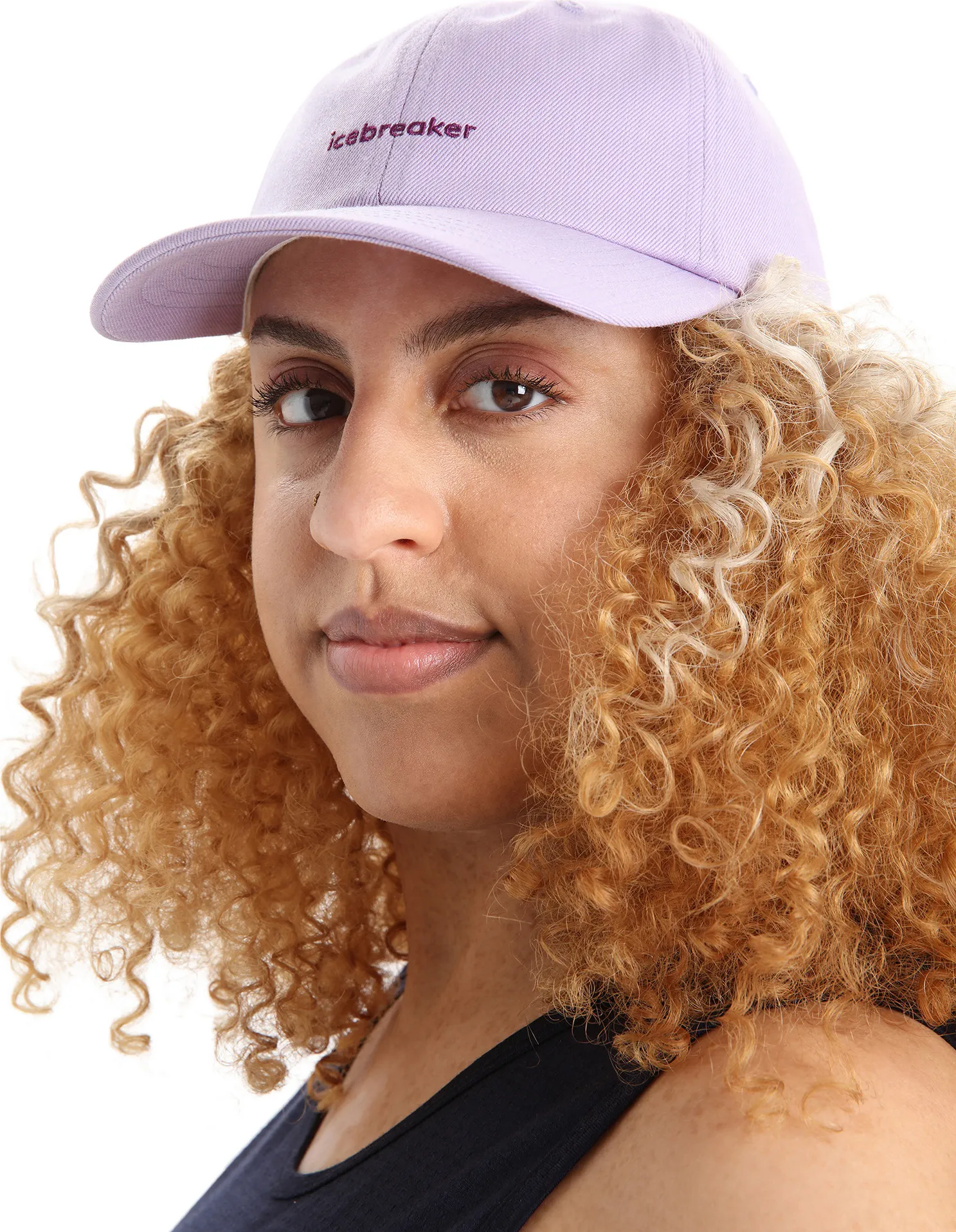 Icebreaker Unisex 6 Panel Hat Purple Gaze/Go Berry | Buy Icebreaker Unisex 6 Panel Hat Purple Gaze/Go Berry here | Outnorth